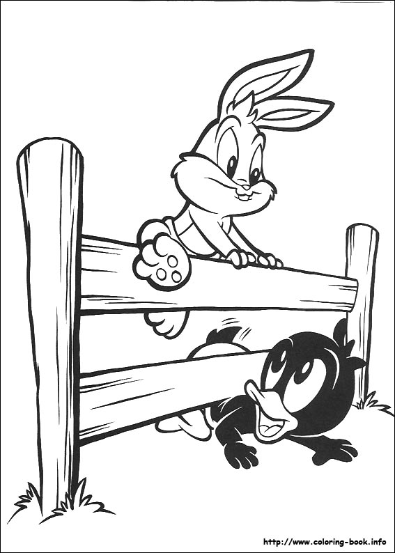 Baby Looney Tunes coloring picture